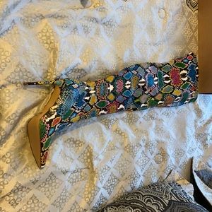 Size 8.5 thigh high boots